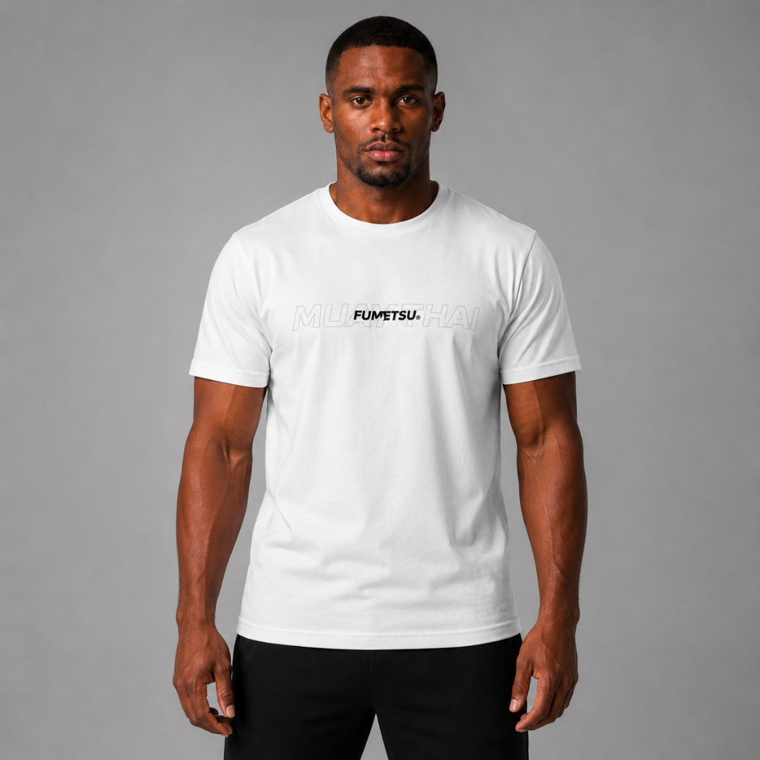 Fumetsu Muay Thai Discipline T-Shirt White