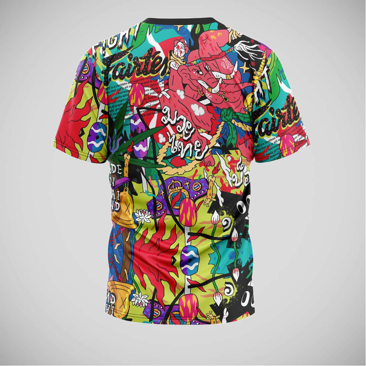 Fairtex X URFACE Full Print Dri-Fit T-Shirt Multicolour from