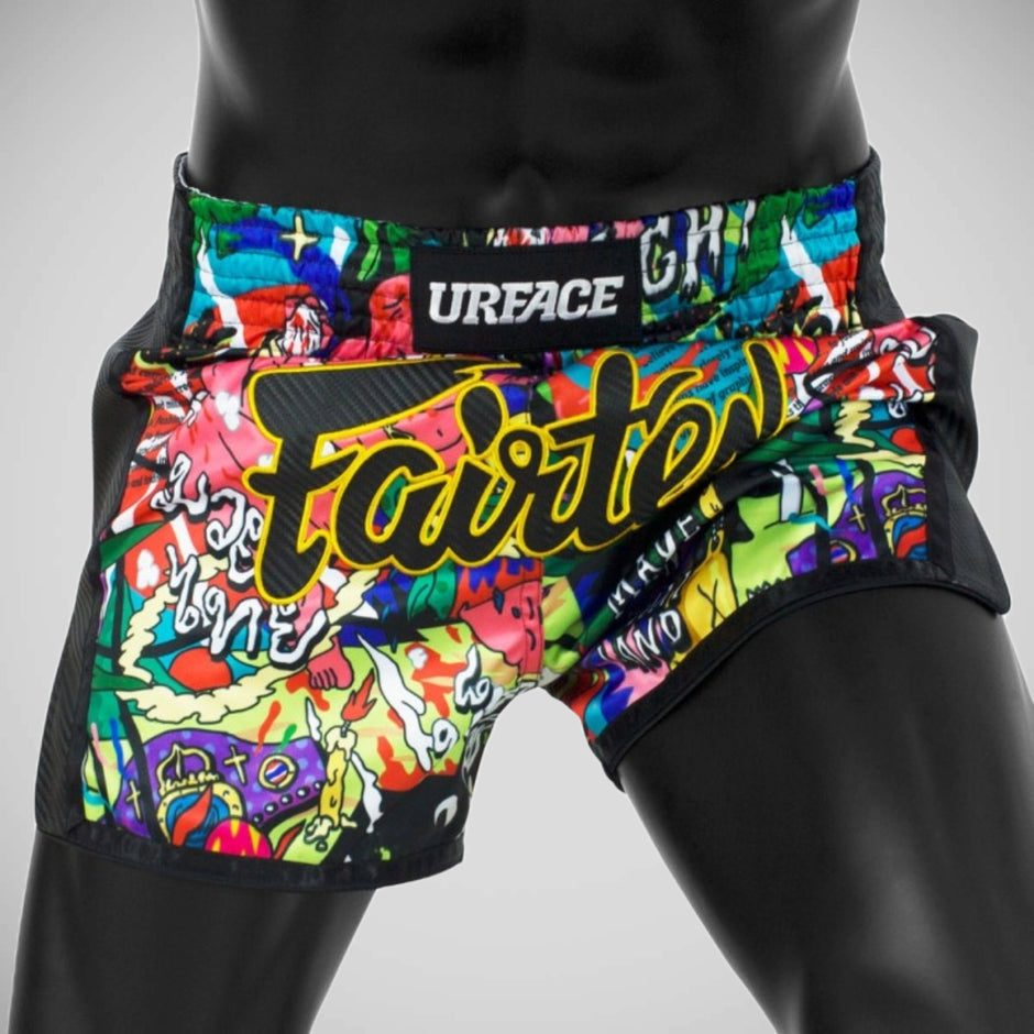 Shorts de Boxe - Farabi Sports - Muay Thai - Jaune - Respirant - Ultra Shorts de Boxe - Farabi Sports - Muay Thai - Jaune - Respirant - Ultra