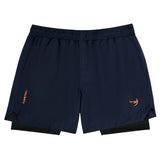 Navy Fumetsu Origins Dual Layer Shorts   