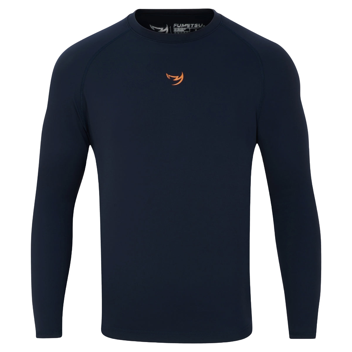 Navy Rashguard Fumetsu Origins Long Sleeve Rash Guard Navy from Made4Fighters