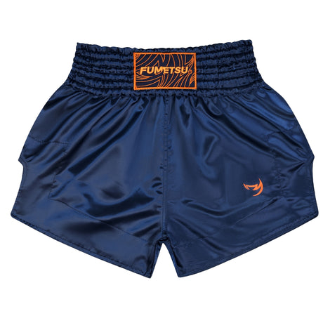 Navy Fumetsu Origins Muay Thai Shorts   