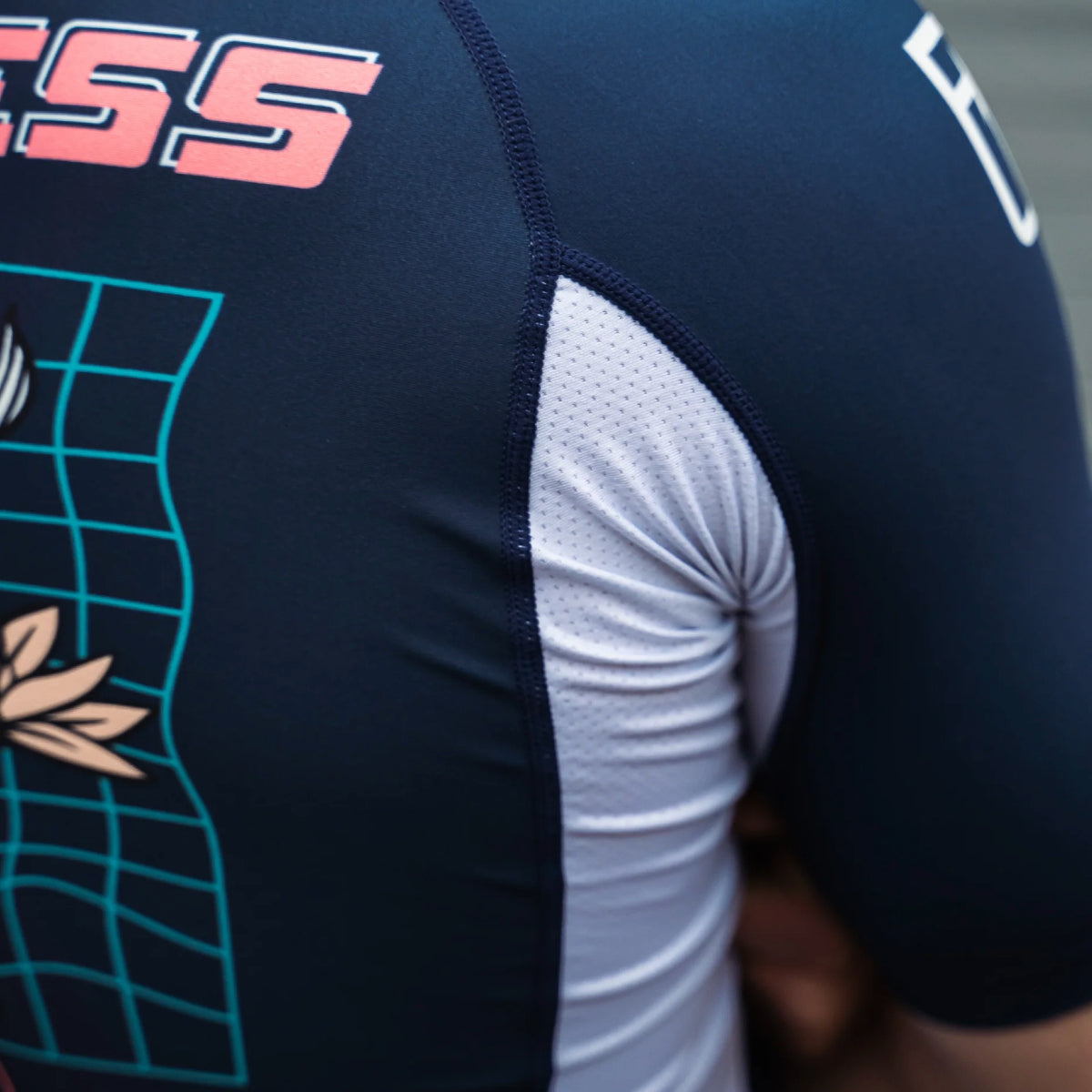 Vooruitgang onbekend Koi Rash Guard Navy