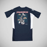 Vooruitgang onbekend Koi Rash Guard Navy