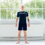 Vooruitgang onbekend Koi Rash Guard Navy