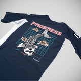 Vooruitgang onbekend Koi Rash Guard Navy