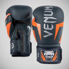 Mănuși de box de elită Venum Navy/Silver/Orange