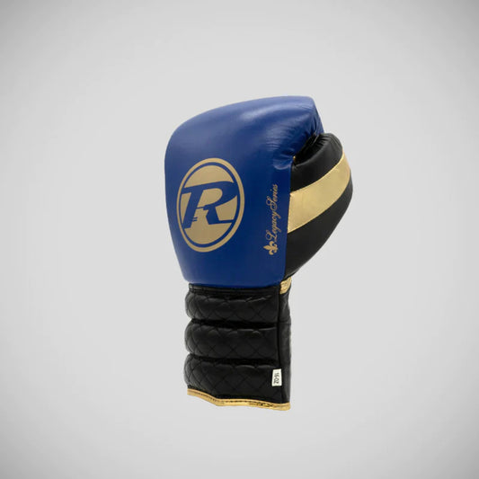 Navy Ringside Legacy Series Lace Boxing Gloves