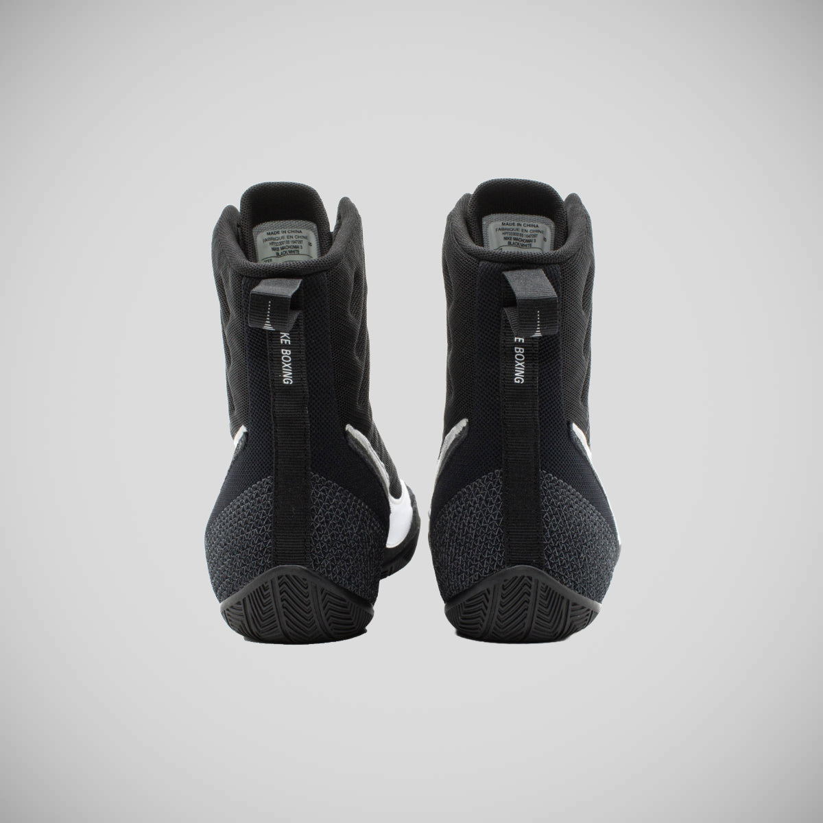 Nike Machomai 3 Boxing Boots 001 Black/White from Made4Fighters
