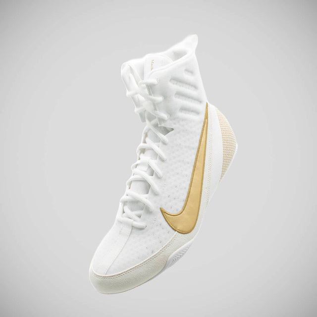 Nike Machomai 3 Boxing Boots 100 White/Gold