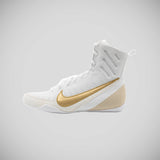 Boxerské boty Nike Machomai 3 White/Gold