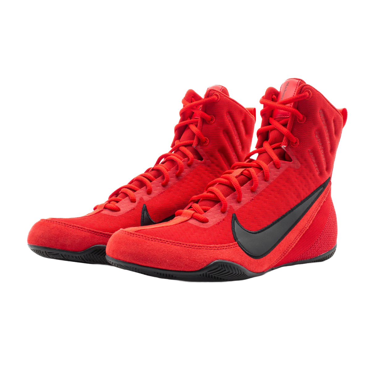Nike Machomai 3 Boks Botları Made4Fighters'dan 600 Kırmızı/Siyah