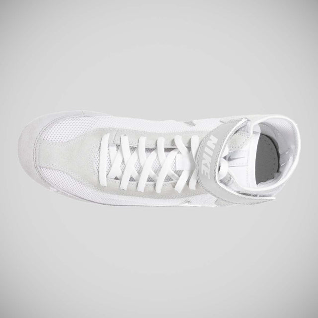 Nike Speedsweep VII Youth Wrestling Boots White/Silver