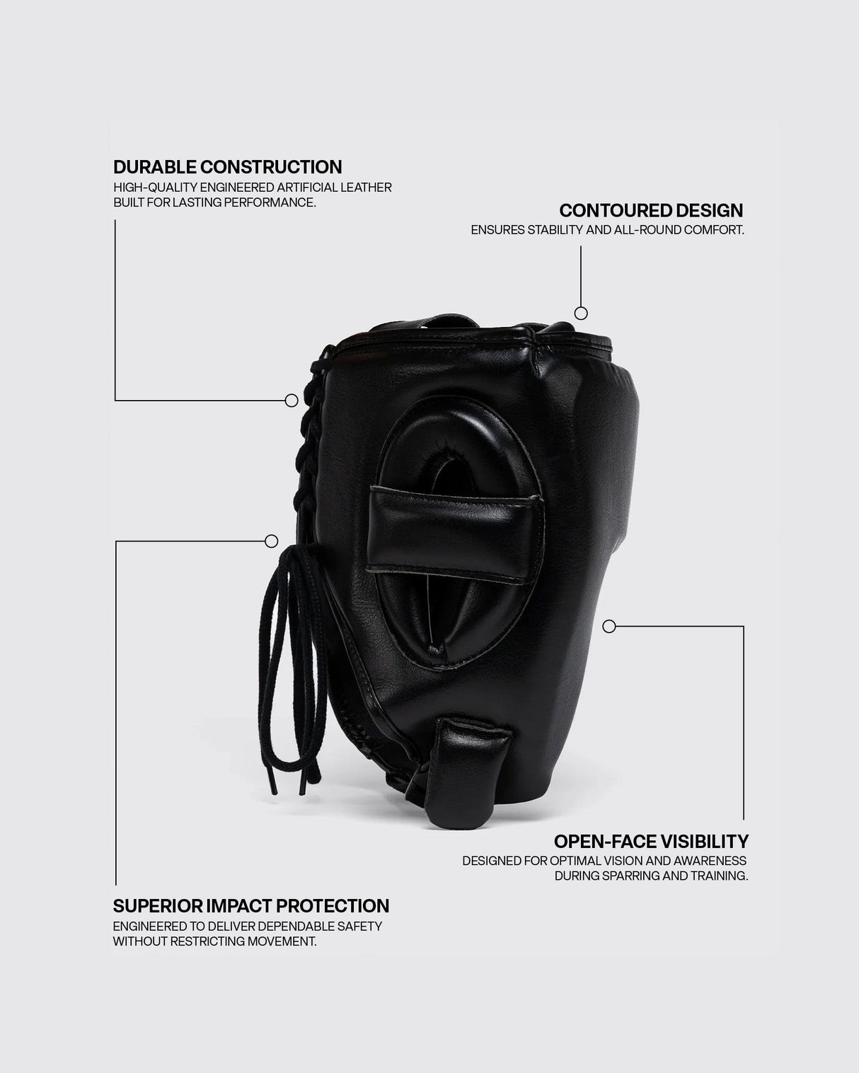 Fly Open Face X Headguard Black