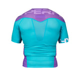 Hyperfly Supreme Edge Short Sleeve Rash Guard Ocean Tropic