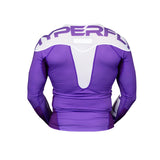 Hyperfly Supreme Edge a clasat gardă cu erupție cu mânecă lungă Purple
