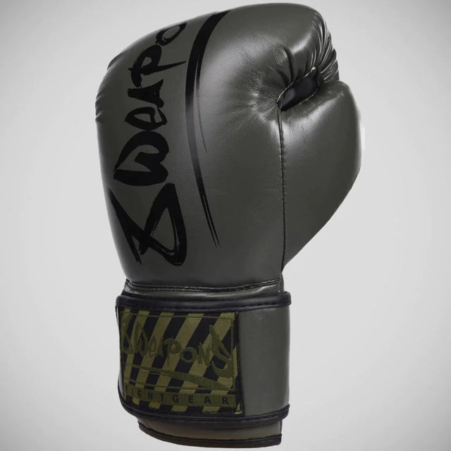 8 Weapons Unlimited Boxing Gloves Olive/Black