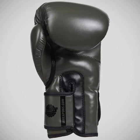 Olive/Black 8 Weapons Unlimited Boxing Gloves