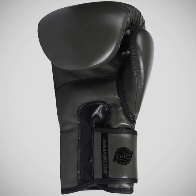8 Weapons Unlimited Boxing Gloves Olive/Black