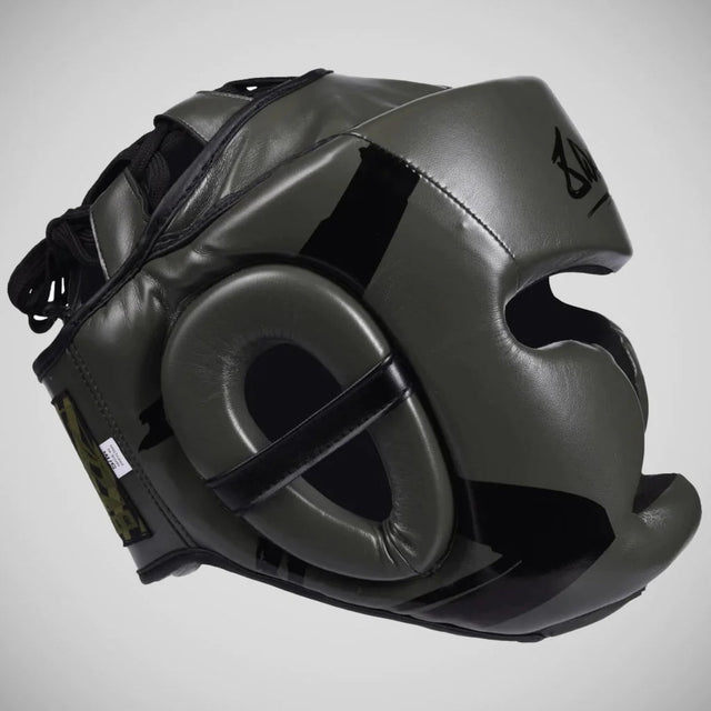 8 Weapons Unlimited Head Guard Olive/Black