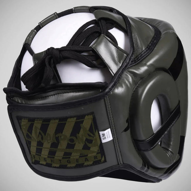 8 Weapons Unlimited Head Guard Olive/Black