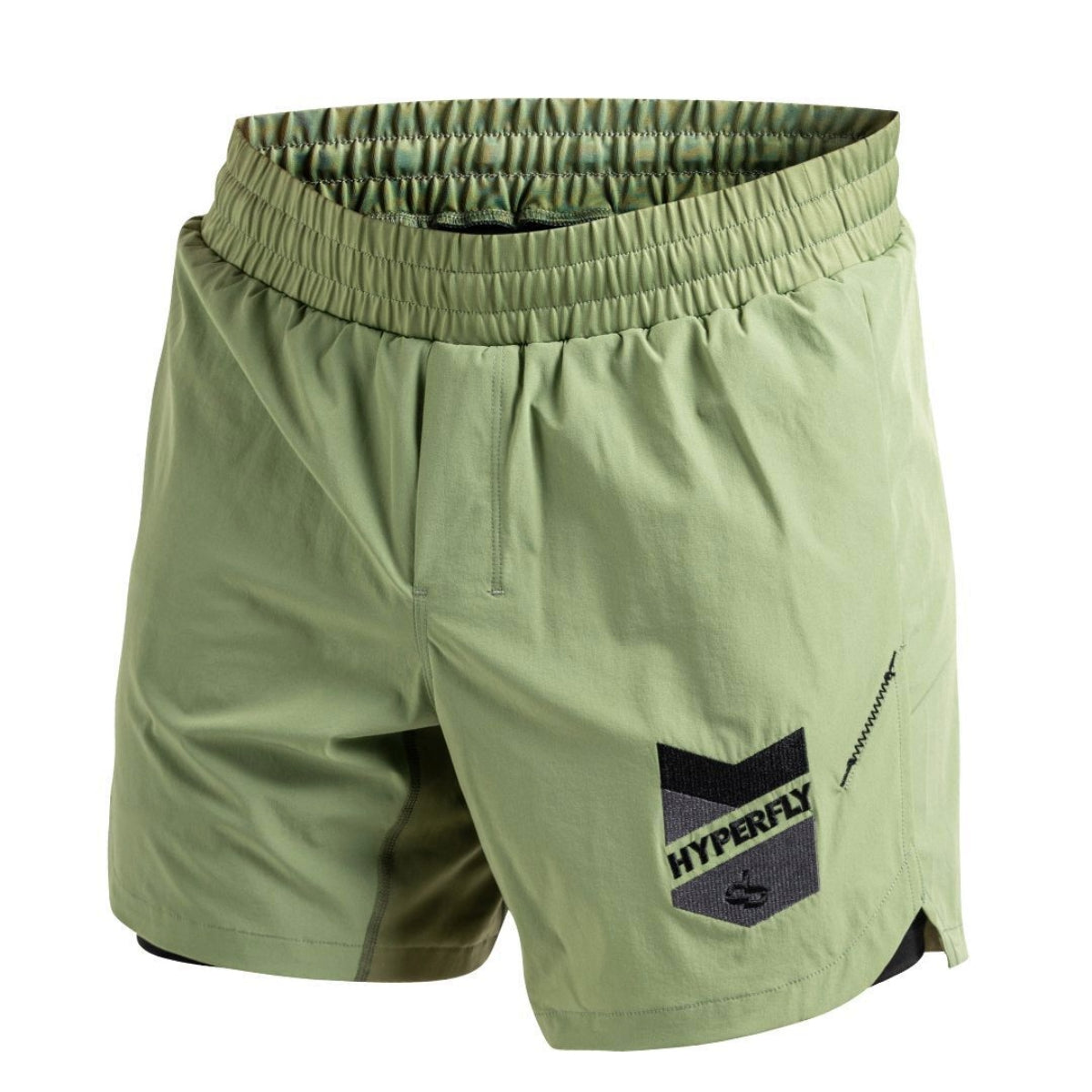 Hyperfly The Icon Combat Shorts Olive