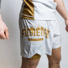 Fumetsu Oni Dual Layer Shorts White/Gold/Grey
