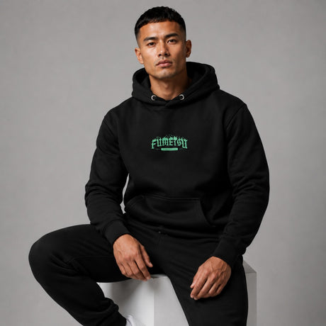 Fumetsu Oni Demon Hoodie Black/Blue