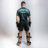 Fumetsu Oni Shin Guards White/Black/Gold Lifestyle Back