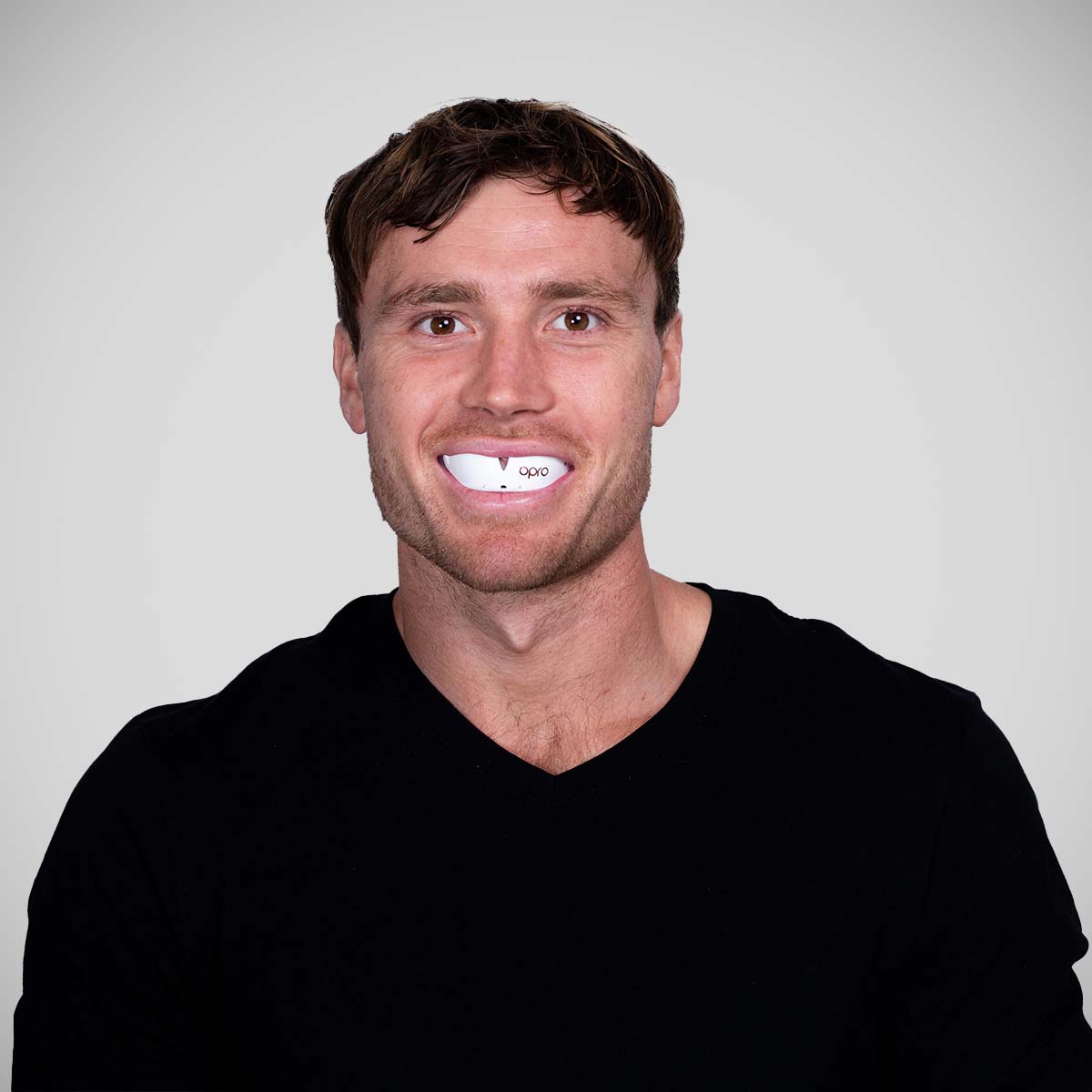 OPRO Bronze Selbstanpassende Mundschutz weiß