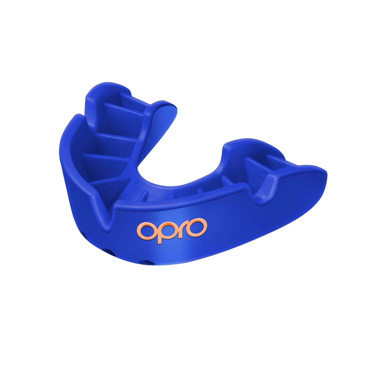 Opro Bronze Self-Fit Mouth Guard Blue   
