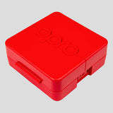 OPRO Gen5 Selbstanpassender anti-mikrobieller Mundschutz-Fall Rot rot