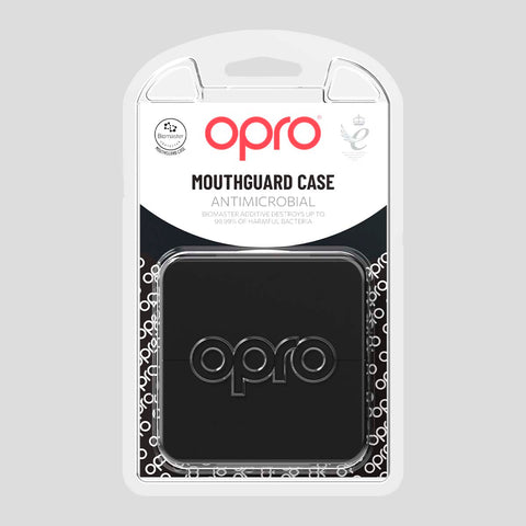 Black Opro GEN5 Self-Fit Anti-Microbial Mouth Guard Case