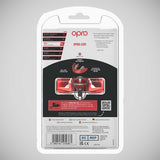 OPRO Gold Accraces Selbstanpassende Mundschutz Rot/Perle