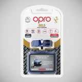 Opro Gold Self Fit Hourt Blue/Pearl