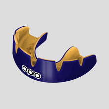 Dark Blue/Gold Opro Instant Custom-Fit Braces Mouth Guard