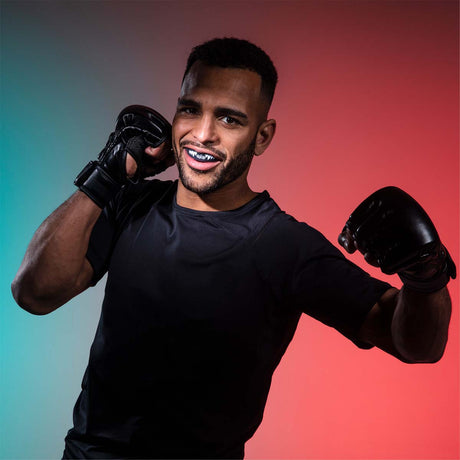 OPRO Instant Custom-Fit Jaws Mundschutz Schwarz/Weiß