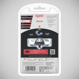 OPRO Junior Gold Selbstgepeiler Mundschutz Blau/Perle