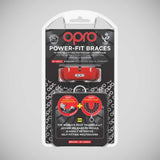 Opro Power Fit Brace Guard Red/White