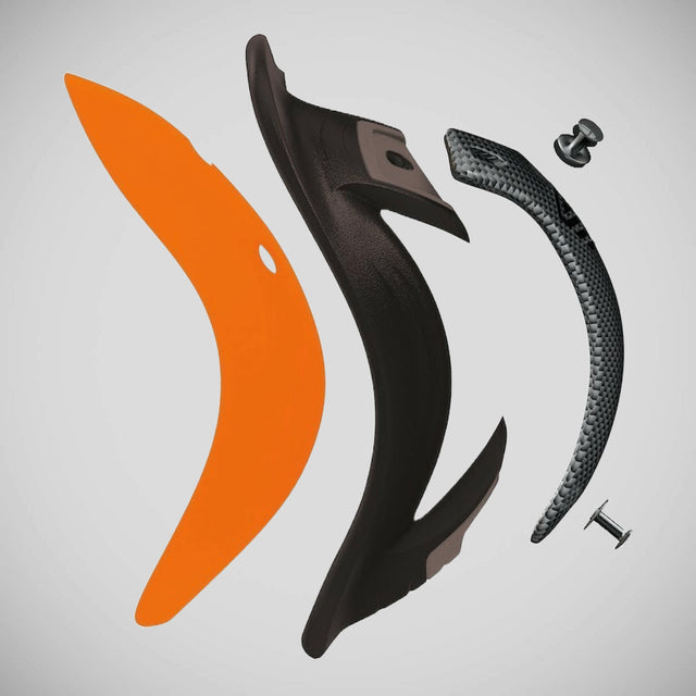 Doctor Adult Ultra Carbon Flex Cup Orange/Black