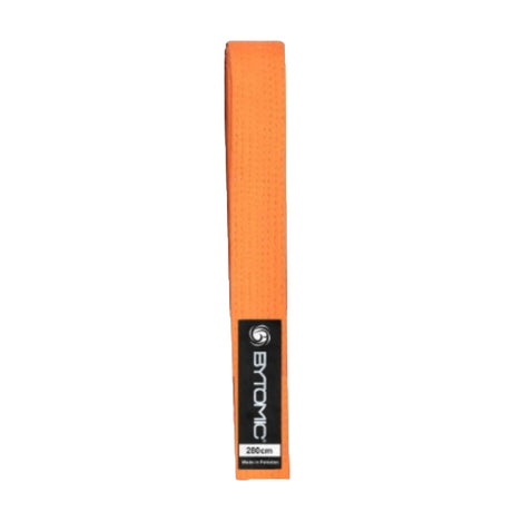 Bytomic Solid Color Martial Arts Belt Orange