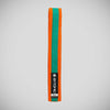 Bytomic Farmed Stripe Martial Arts Belt Orange/Grün