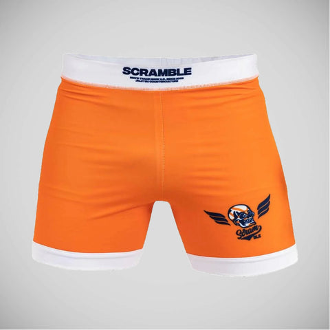 Orange Scramble Saku Vale Tudo Shorts