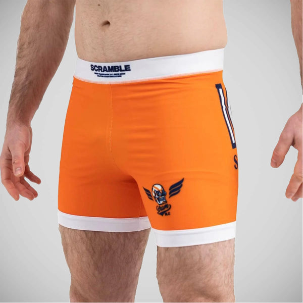 Scramble Saku Vale Tudo Shorts Orange from Made4fighters