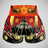 Tuff Sport MS658 Samurai Skull Muay Thai Shorts Orange/Black