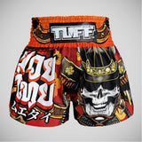 Tuff Sport MS658 Samurai Skull Muay Thai Shorts Orange/Black