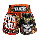Tuff Sport MS658 Samurai Skull Muay Thai Shorts Orange/Black