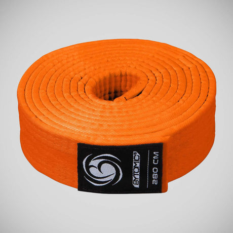 Bytomic Plain Polycotton Martial Arts Belt Pack of 10 Orange