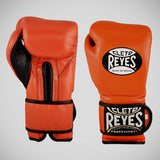 Cleto Reyes Hook and Loop Fastening Boxing Gloves Orange