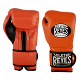 Orange Cleto Reyes Velcro Boxing Gloves   